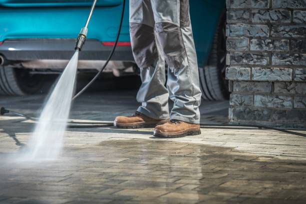 Post-Construction Pressure Washing in March Ar, CA